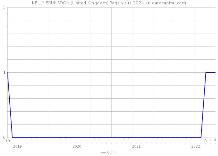 KELLY BRUNSDON (United Kingdom) Page visits 2024 
