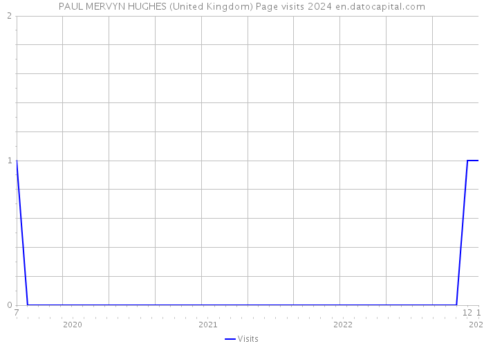 PAUL MERVYN HUGHES (United Kingdom) Page visits 2024 