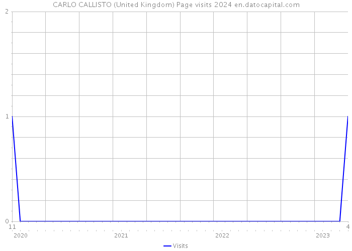 CARLO CALLISTO (United Kingdom) Page visits 2024 