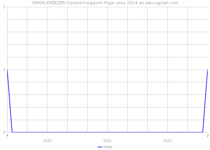 SIMON DREDZEN (United Kingdom) Page visits 2024 