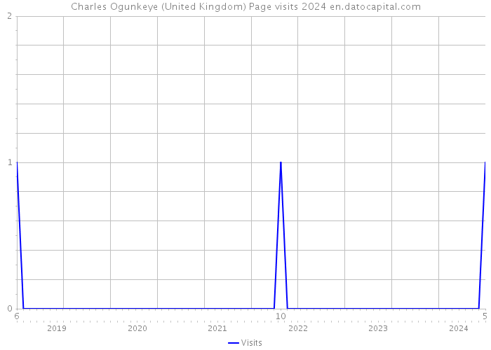 Charles Ogunkeye (United Kingdom) Page visits 2024 