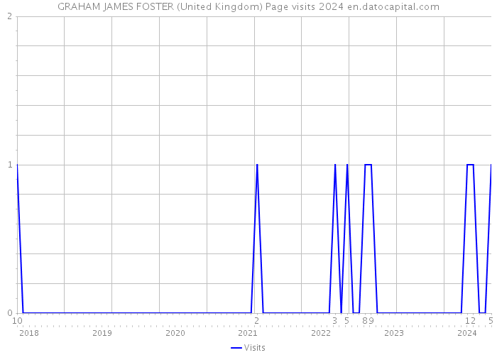 GRAHAM JAMES FOSTER (United Kingdom) Page visits 2024 