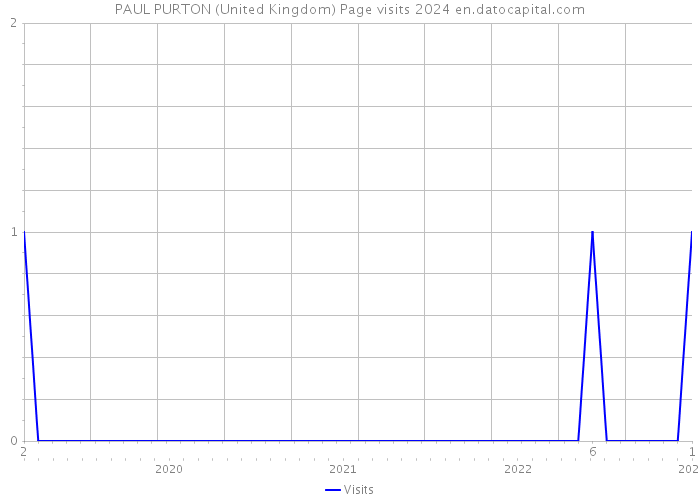 PAUL PURTON (United Kingdom) Page visits 2024 