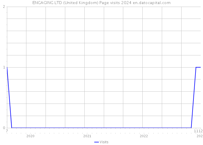 ENGAGING LTD (United Kingdom) Page visits 2024 