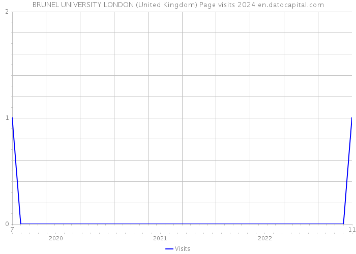BRUNEL UNIVERSITY LONDON (United Kingdom) Page visits 2024 