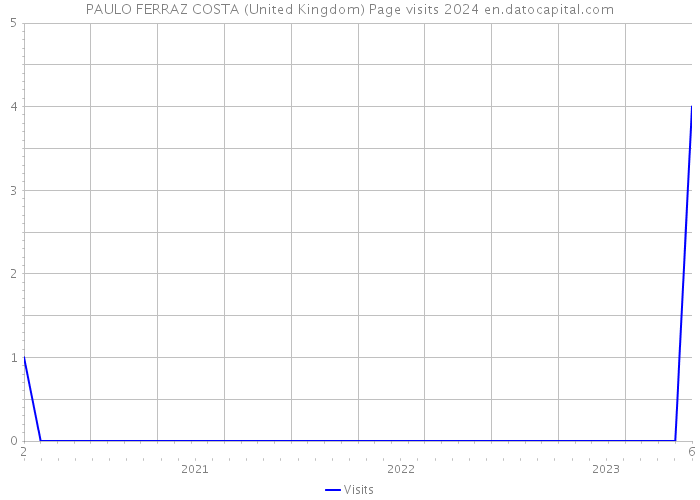 PAULO FERRAZ COSTA (United Kingdom) Page visits 2024 
