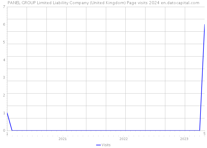PANEL GROUP Limited Liability Company (United Kingdom) Page visits 2024 