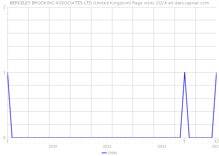 BERKELEY BROOKING ASSOCIATES LTD (United Kingdom) Page visits 2024 