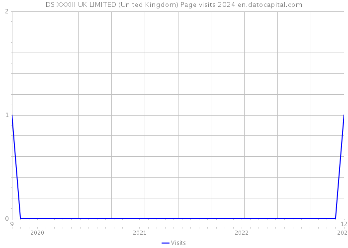 DS XXXIII UK LIMITED (United Kingdom) Page visits 2024 