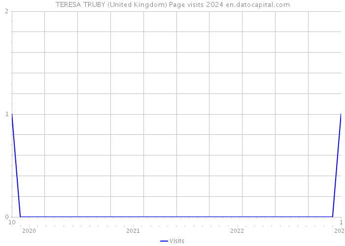 TERESA TRUBY (United Kingdom) Page visits 2024 