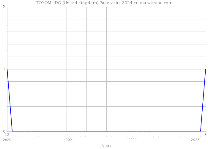 TOYOMI IDO (United Kingdom) Page visits 2024 