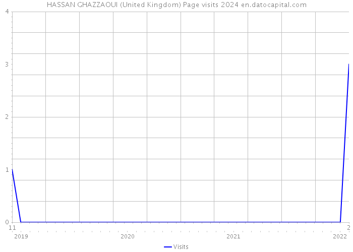 HASSAN GHAZZAOUI (United Kingdom) Page visits 2024 