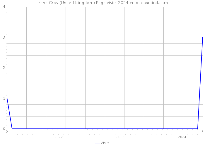 Irene Cros (United Kingdom) Page visits 2024 