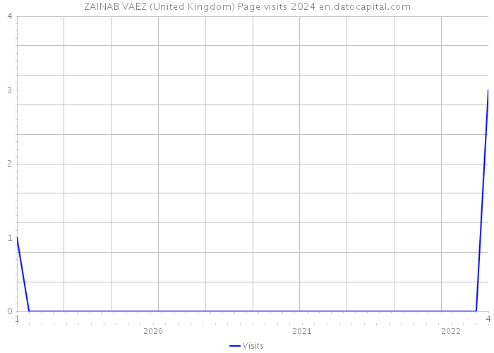 ZAINAB VAEZ (United Kingdom) Page visits 2024 