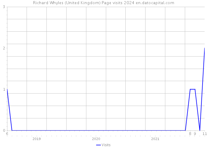 Richard Whyles (United Kingdom) Page visits 2024 