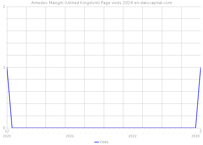 Amedeo Mangili (United Kingdom) Page visits 2024 