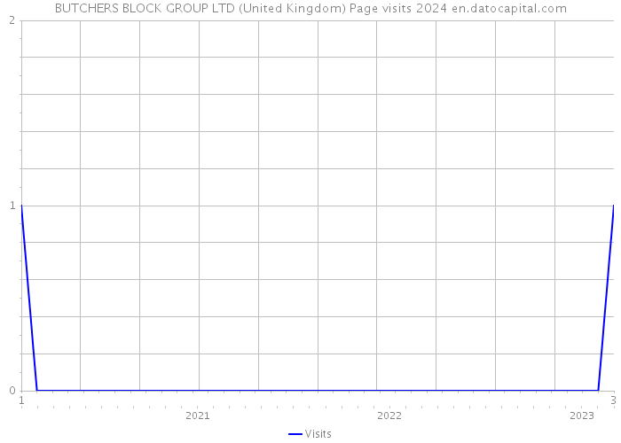 BUTCHERS BLOCK GROUP LTD (United Kingdom) Page visits 2024 