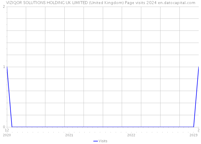 VIZIQOR SOLUTIONS HOLDING UK LIMITED (United Kingdom) Page visits 2024 