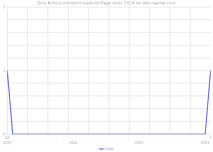 Zion Boktos (United Kingdom) Page visits 2024 