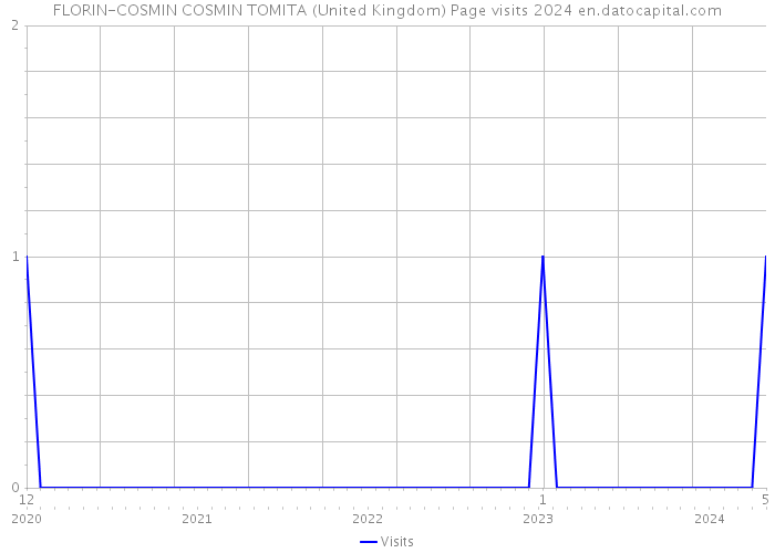 FLORIN-COSMIN COSMIN TOMITA (United Kingdom) Page visits 2024 
