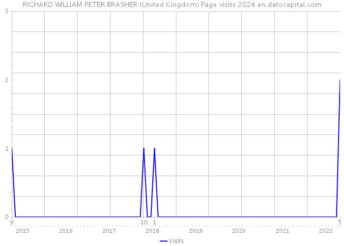 RICHARD WILLIAM PETER BRASHER (United Kingdom) Page visits 2024 