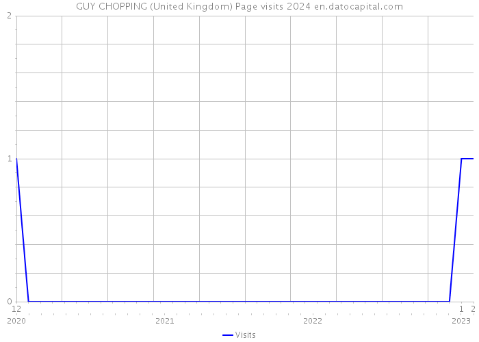 GUY CHOPPING (United Kingdom) Page visits 2024 