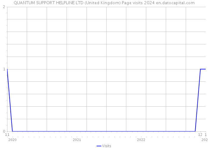 QUANTUM SUPPORT HELPLINE LTD (United Kingdom) Page visits 2024 