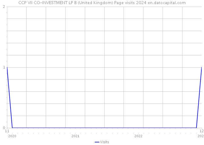 CCP VII CO-INVESTMENT LP B (United Kingdom) Page visits 2024 