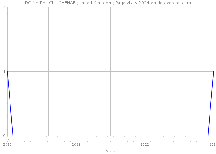 DOINA PALICI - CHEHAB (United Kingdom) Page visits 2024 