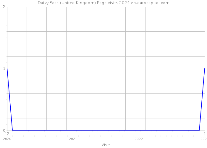 Daisy Foss (United Kingdom) Page visits 2024 