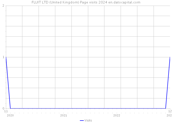 FLUIT LTD (United Kingdom) Page visits 2024 