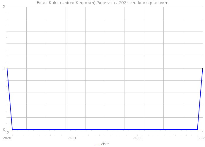 Fatos Kuka (United Kingdom) Page visits 2024 