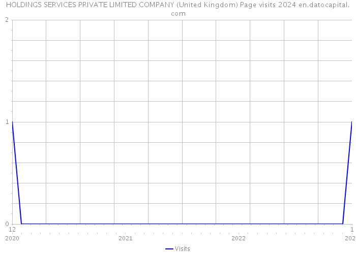HOLDINGS SERVICES PRIVATE LIMITED COMPANY (United Kingdom) Page visits 2024 