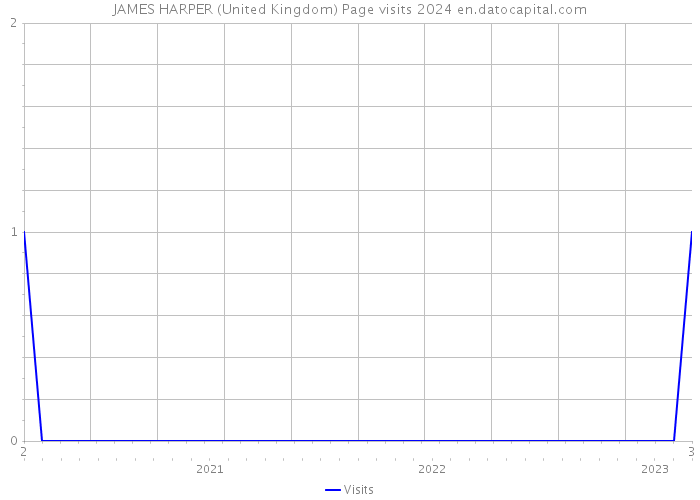 JAMES HARPER (United Kingdom) Page visits 2024 