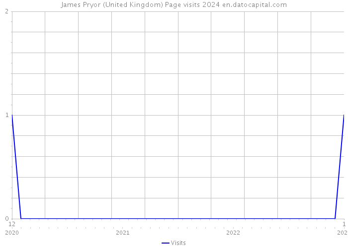James Pryor (United Kingdom) Page visits 2024 