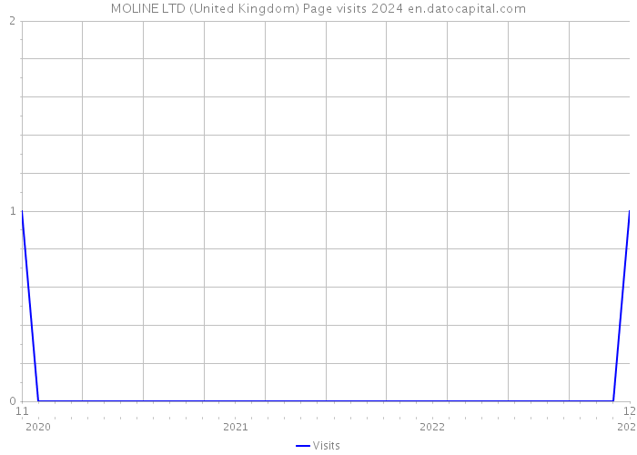 MOLINE LTD (United Kingdom) Page visits 2024 