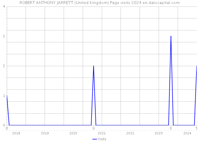 ROBERT ANTHONY JARRETT (United Kingdom) Page visits 2024 