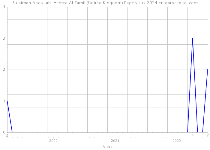 Sulaiman Abdullah Hamed Al Zamil (United Kingdom) Page visits 2024 
