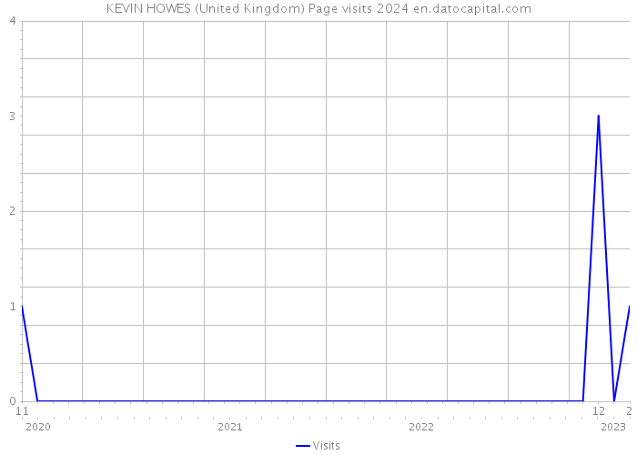 KEVIN HOWES (United Kingdom) Page visits 2024 