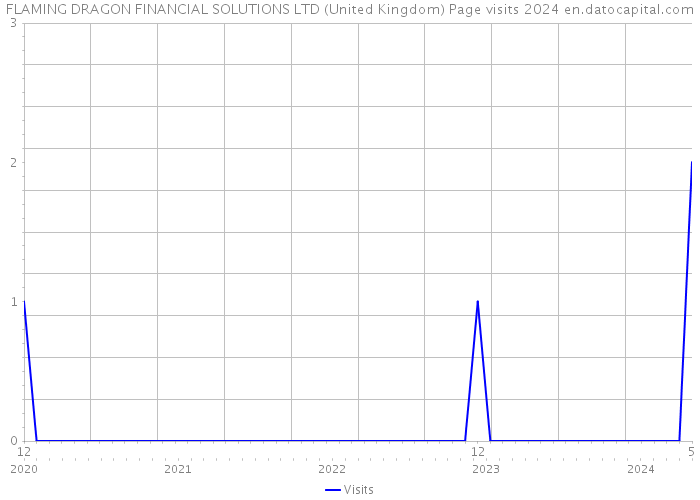 FLAMING DRAGON FINANCIAL SOLUTIONS LTD (United Kingdom) Page visits 2024 