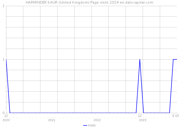 HARMINDER KAUR (United Kingdom) Page visits 2024 