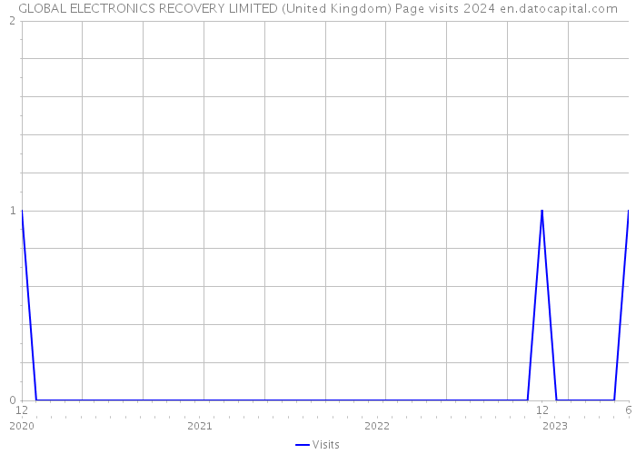 GLOBAL ELECTRONICS RECOVERY LIMITED (United Kingdom) Page visits 2024 
