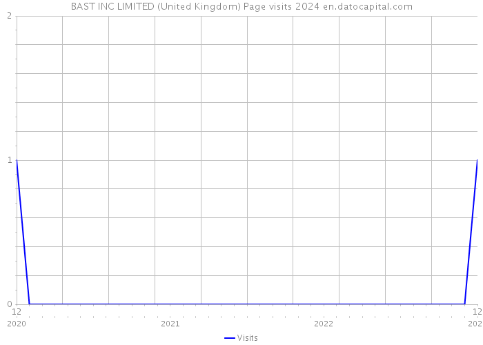 BAST INC LIMITED (United Kingdom) Page visits 2024 