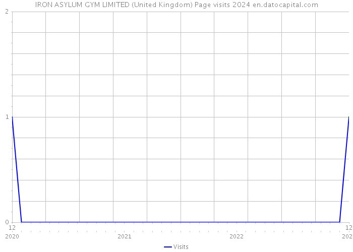 IRON ASYLUM GYM LIMITED (United Kingdom) Page visits 2024 