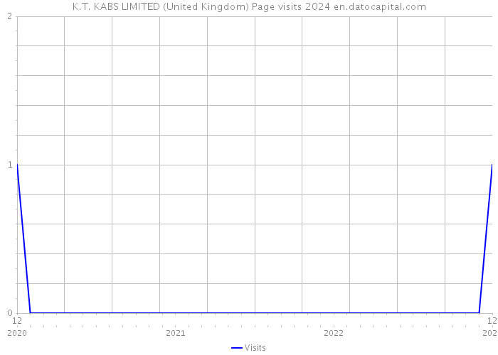 K.T. KABS LIMITED (United Kingdom) Page visits 2024 