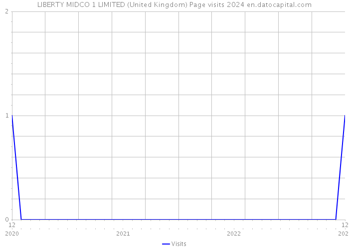 LIBERTY MIDCO 1 LIMITED (United Kingdom) Page visits 2024 