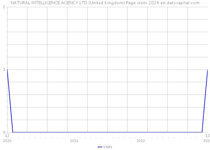 NATURAL INTELLIGENCE AGENCY LTD (United Kingdom) Page visits 2024 