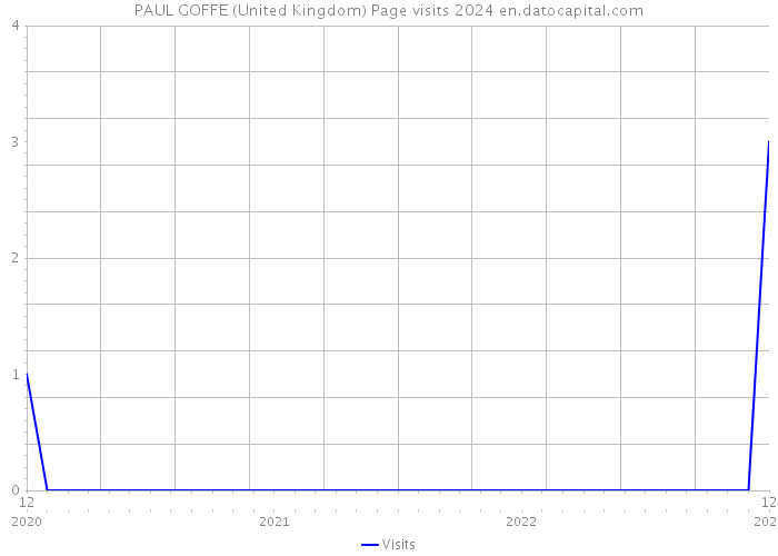 PAUL GOFFE (United Kingdom) Page visits 2024 