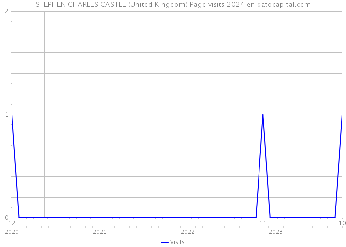 STEPHEN CHARLES CASTLE (United Kingdom) Page visits 2024 