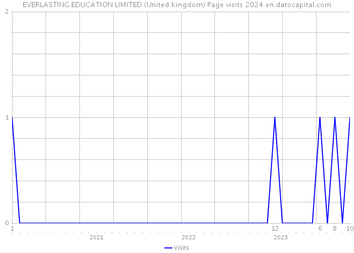 EVERLASTING EDUCATION LIMITED (United Kingdom) Page visits 2024 